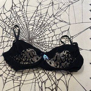 Videnoir Lace bats Women's Bra